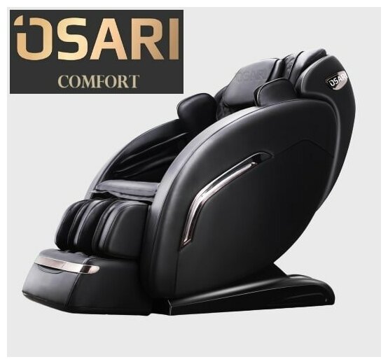Массажное кресло Osari Comfort 4D в черном цвете