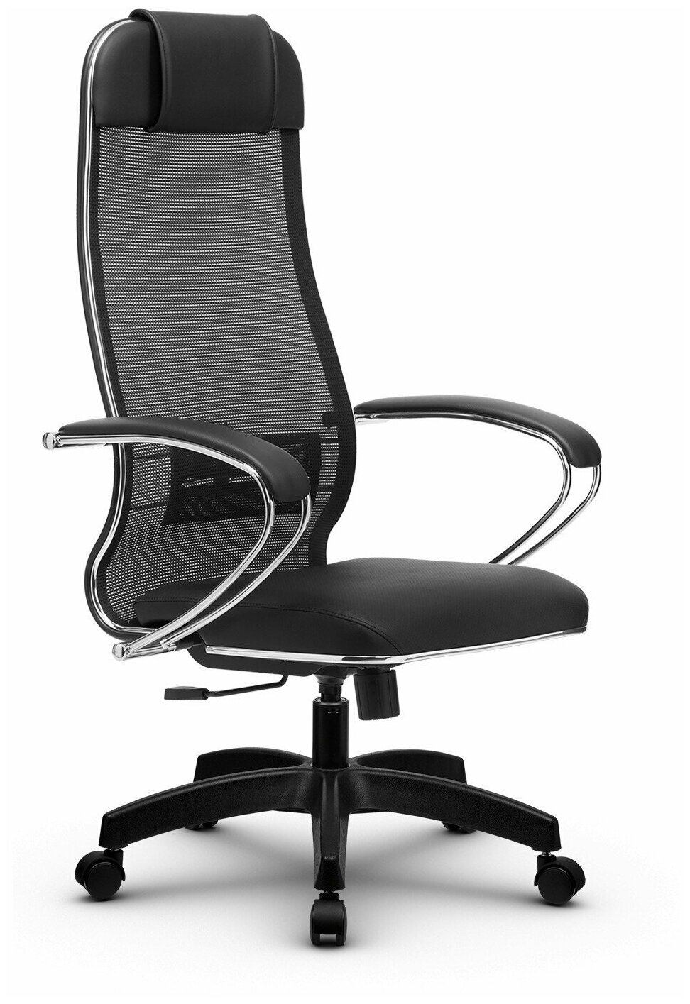 Кресло метта Комплект 5.1 Черный Основание 17831
