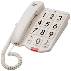 RT-520 Телефон с крупными кнопками (Белый)