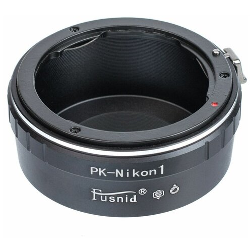 Переходное кольцо FUSNID с резьбы Pentax на Nikon1 (PK-Nikon1) переходное кольцо fusnid с байонета pentax на canon pk eos