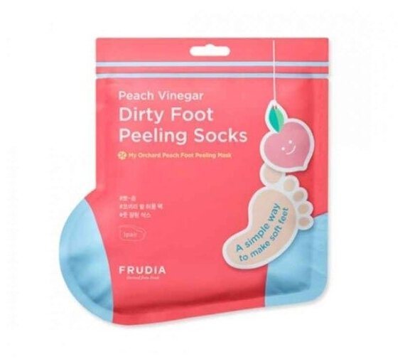 Frudia Frudia My Orchard Peach Foot Peeling Mask (Маска-носочки для педикюра с ароматом персика), 1 пара - 40 мл