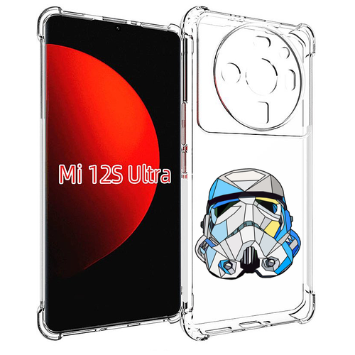 Чехол MyPads star wars дарт вейдер для Xiaomi 12S Ultra задняя-панель-накладка-бампер