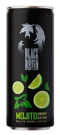 Энергетический напиток Black Bruin (Блек Брун), Мохито, 4 шт по 250 мл