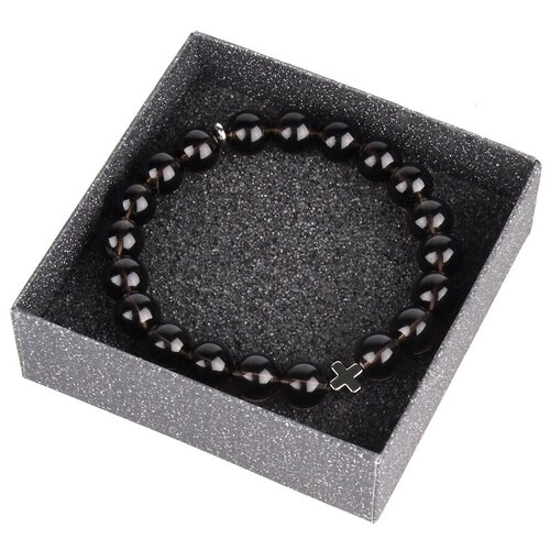 фото Православные четки браслет из раухтопаза. 10 мм. 20 зерен, натуральный камень псалом