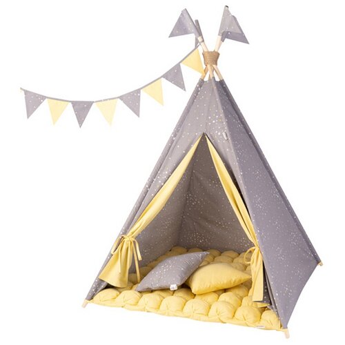 Детская игровая палатка вигвам с ковриком 