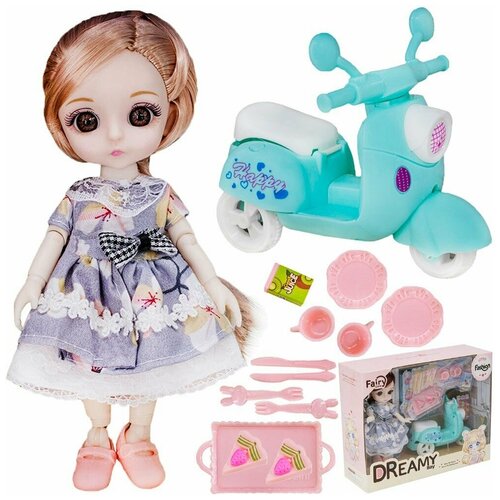 Кукла 6635-2 Женя с аксессуарами / Шарнирная кукла