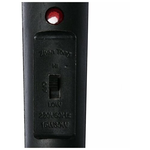 Плойка LuazON LW-03 30 Вт алюминиевое покрытие d16 мм 180 8451 черная 43900₽