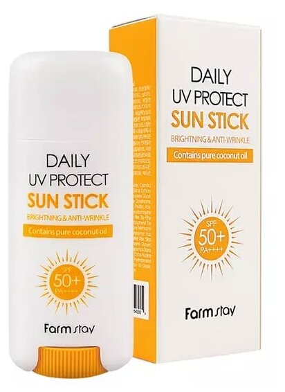 Farmstay стик Daily UV Protect SPF 50+/PA+++, 16 мл