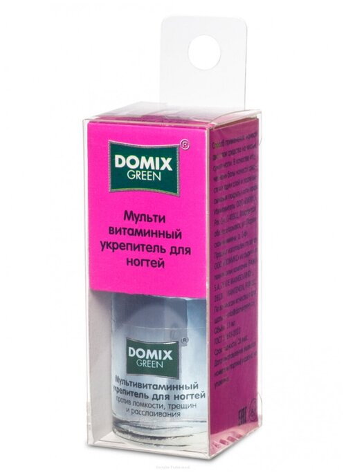 Domix Green Мультивитаминный укрепитель для ногтей 11 мл 1 шт