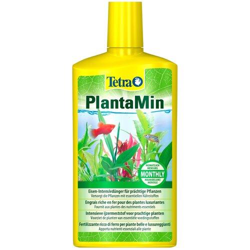 Tetra PlantaMin жидкое удобрение с Fe и микроэлементами 500 мл жидкое удобрение tetra plantamin 100 мл