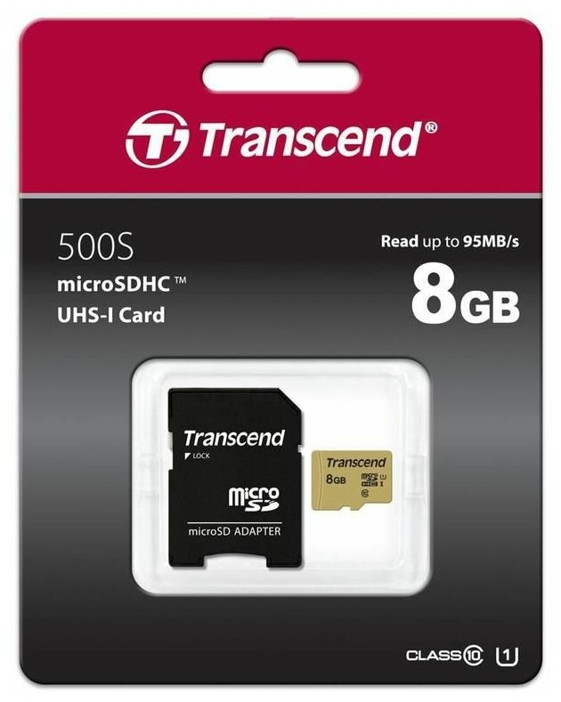 microSDXC 64GB Transcend 500S - фото №3