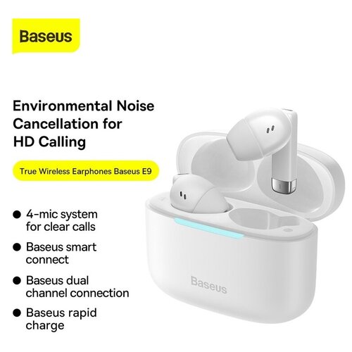 Наушники Baseus Bowie E9 White NGTW120002 369000₽