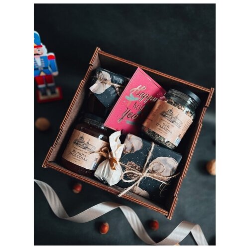 Подарочный набор bon marche spb презент / подарок на праздник / подарок на 8 марта и 23 февраля / сотруднику / подарочная корзина на Новый год