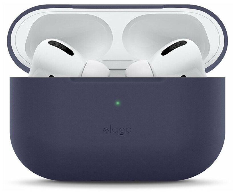 Чехол Elago для AirPods Pro Slim Silicone case Blue