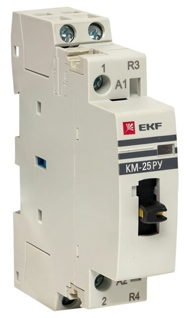 фото Модульный контактор EKF КМ РУ 25А 2NO (1 мод.) PROxima 25А