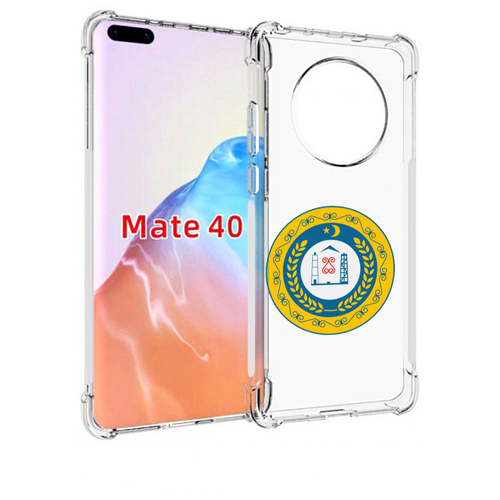 Чехол MyPads герб-чечня для Huawei Mate 40 / Mate 40E задняя-панель-накладка-бампер