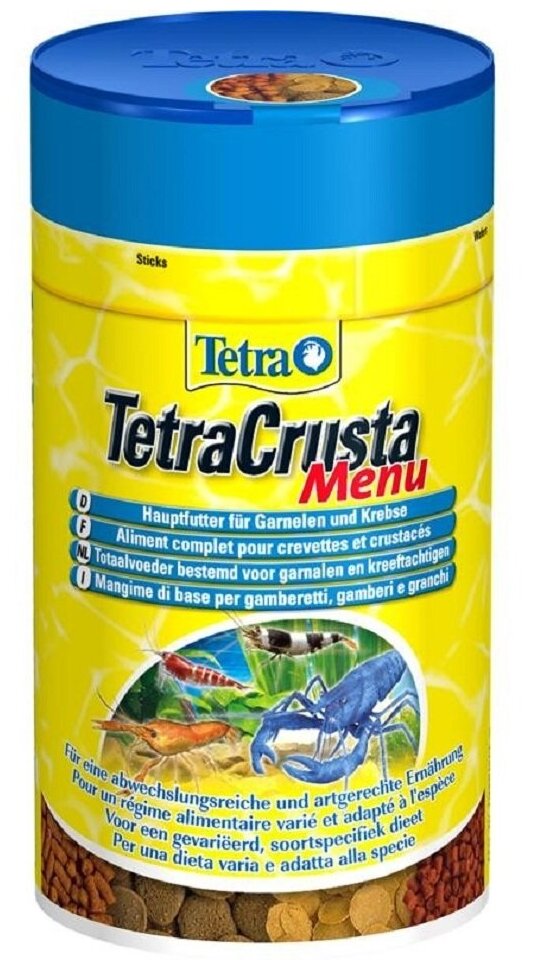 Основной корм для раков и креветок TETRA Crusta Menu 100 мл. - фотография № 5