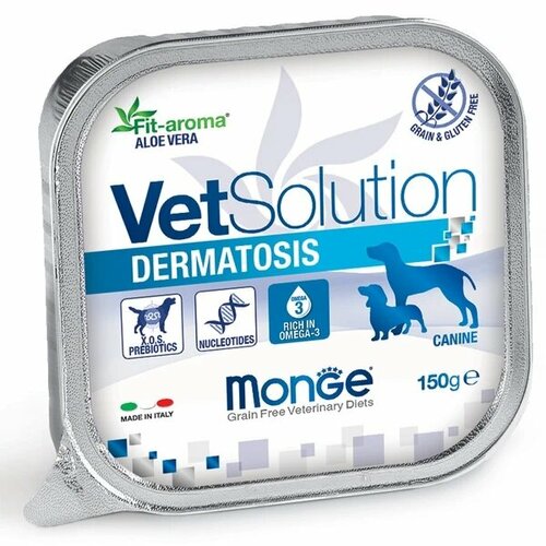Влажный корм для собак MOHGE Vetsolution Dermtosis 150 г*6шт