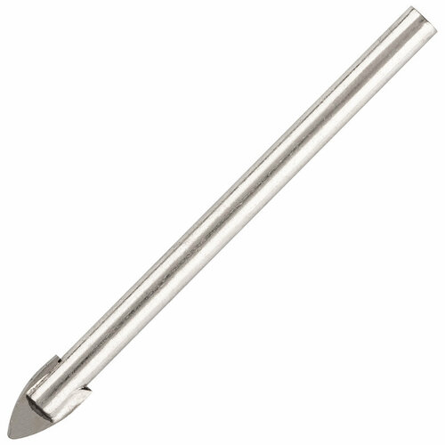 Сверло по стеклу и керамике 6 мм цилиндрический хвостовик 191₽