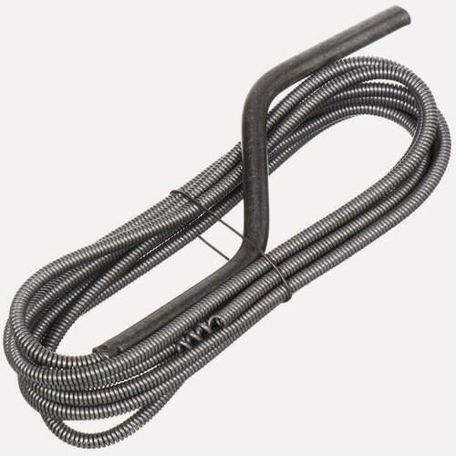 Изображение товара Трос сантехнический диаметр 6 мм, пружина, 1 мм, 3.5 м, СантехКреп, 3.1.2.5.