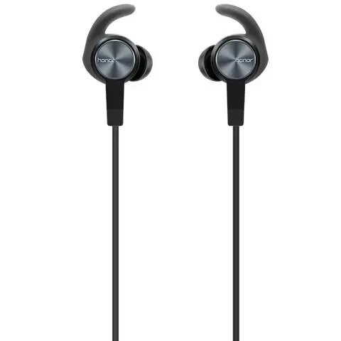 Новые наушники Honor xsport AM61 с беспроводным подключением Bluetooth и микрофоном в стиле-вкладышей, легкая гарнитура с зарядкой для iOS Android, Black