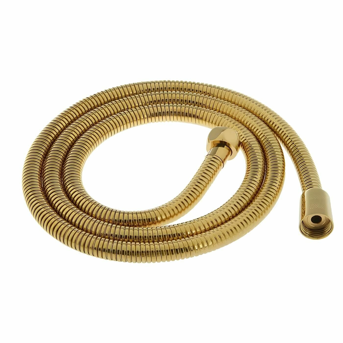 Шланг душевой 1/2" 1,5 м, золотой