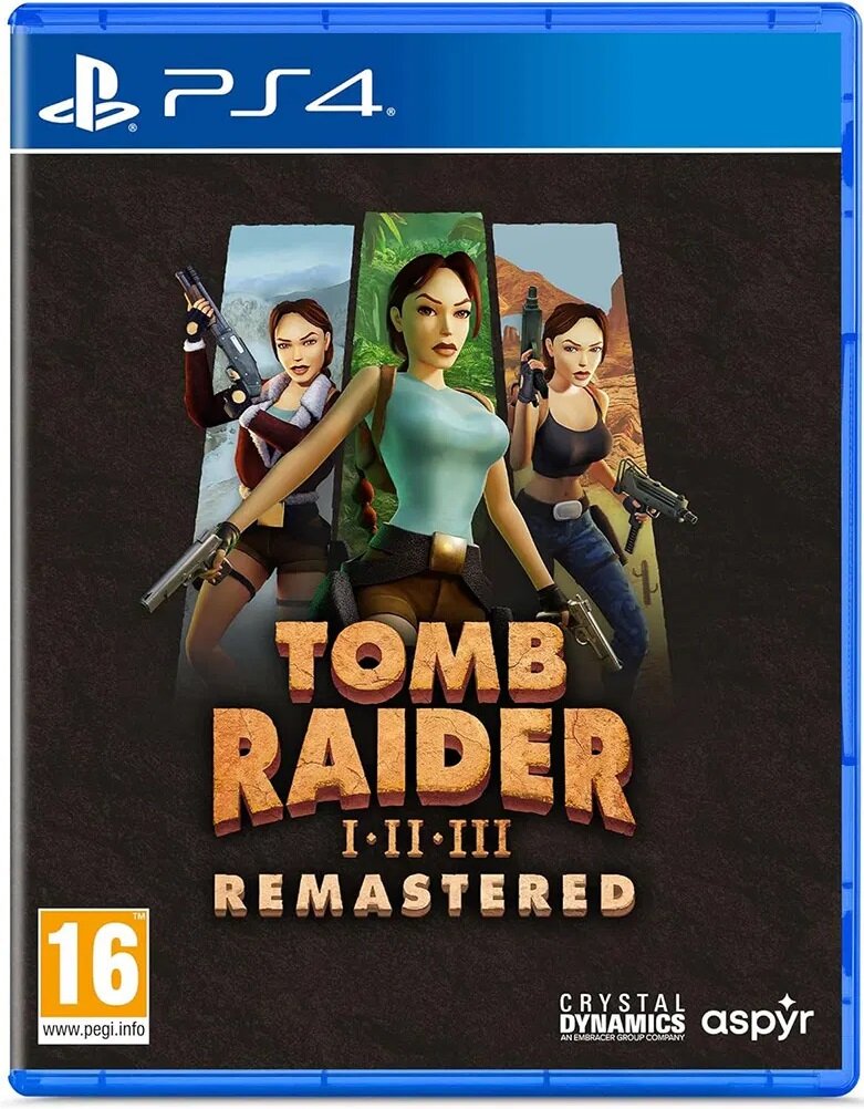 Tomb Raider I-III Remastered (русская версия) (PS4)