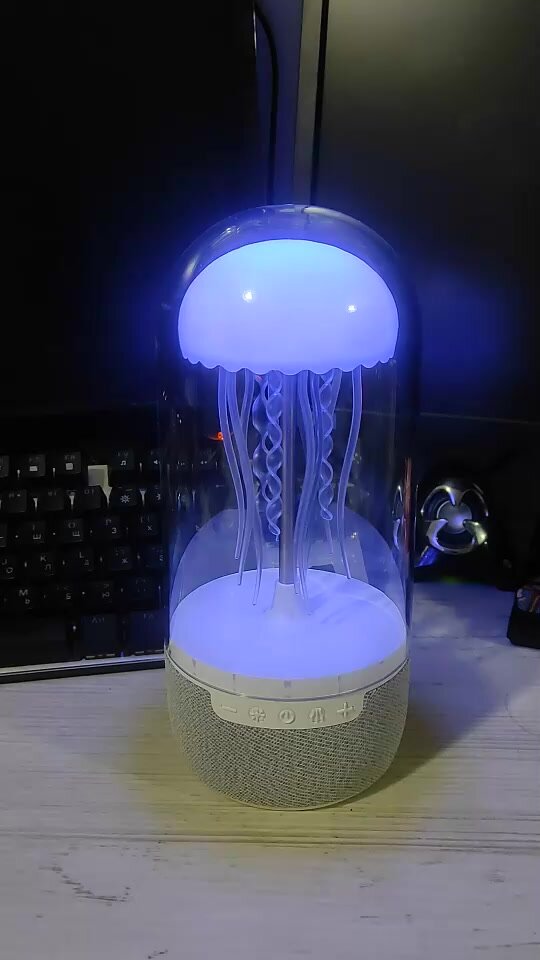 Колонка MedUza "Медуза", с RGB-подсветкой, беспроводная, стерео, 10Вт — фото 1