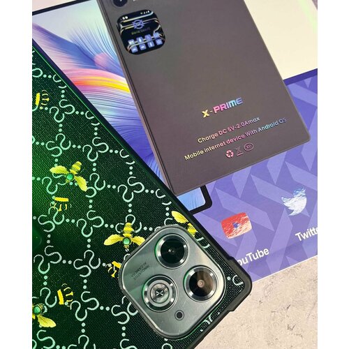 Планшет X Prime i16 Pro 4128GB 101 дюйм Android 13 Клавиатура мышь и Чехол 8290₽