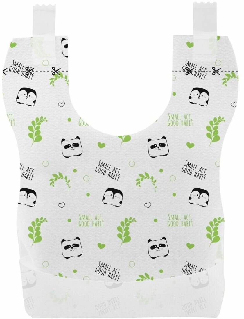 Нагрудники детские одноразовые Chicco EcoBibs с кармашком 36 шт