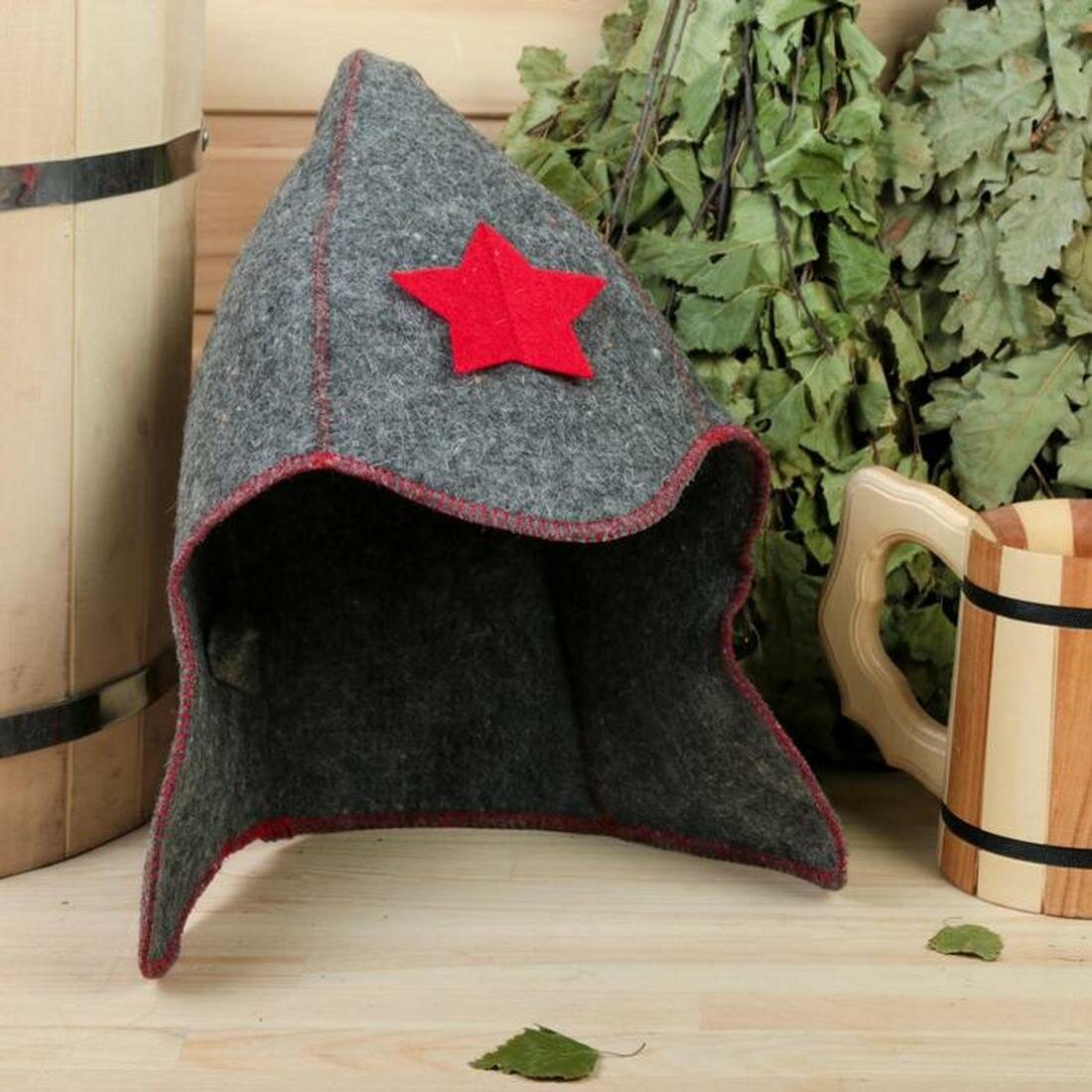 Шапка для бани 