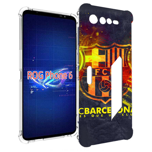 Чехол MyPads FC-Barcelona-Wallpaper-3 для Asus ROG Phone 6 задняя-панель-накладка-бампер