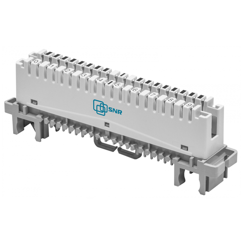 SNR Плинт размыкаемый LSA-PROFIL 10 пар, универсальный, маркировка 0…9