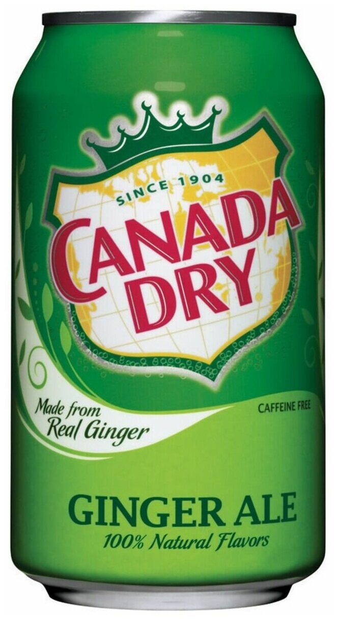 Canada Dry Ginger Ale 0.33л Упаковка 24 шт - фотография № 7