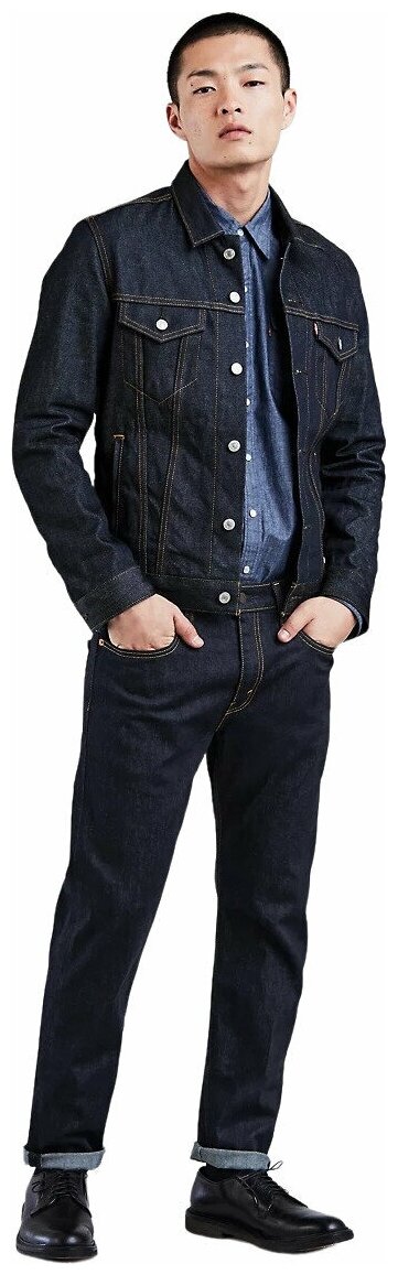 Джинсы Levis, размер 34/32, синий, черный