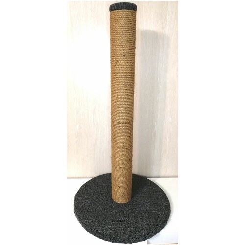 Когтеточка-столбик Шелдон King Size 93см серый