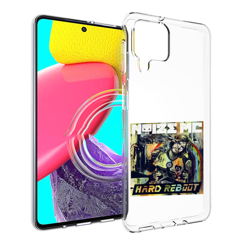 Чехол MyPads Hard Reboot Noize MC для Samsung Galaxy M53 (SM-M536) задняя-панель-накладка-бампер