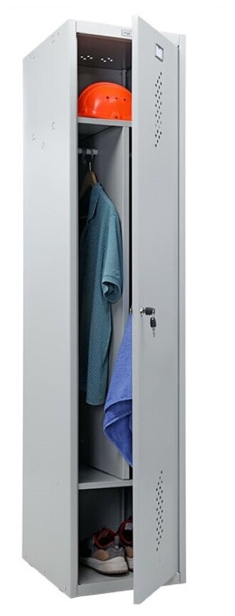 Шкаф металлический для раздевалок "Стандарт LS-11-40D" (1830x418x500мм)