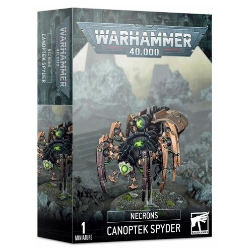 фото Модель для сборки warhammer 40000 necron: canoptek spyder games workshop