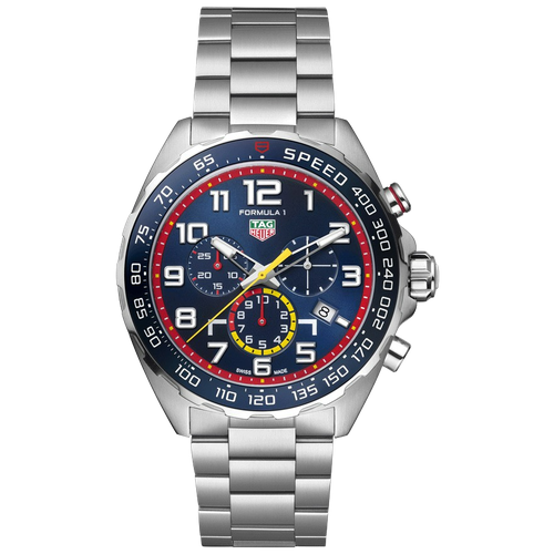 Наручные часы TAG Heuer, синий крышка калипера formula cura 4 fd40237 10