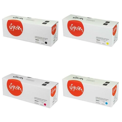 Sakura Картриджи комплектом совместимые Сакура Sakura SA106R02235-SA106R02234-SA106R02233-SA106R02236 106R0