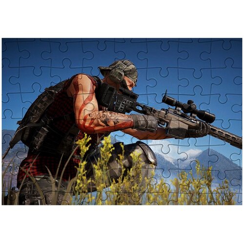 Пазл Картонный 38x26 см, размер А3, 300 деталей, модель Tom Clancy s Ghost Recon - 43 пазл картонный 29x20 см tom clancy s the division 2