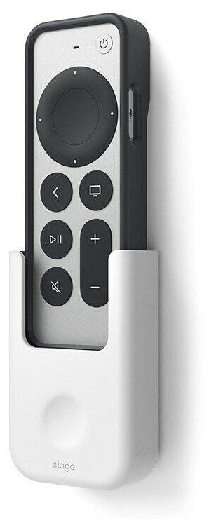 Elago для пульта Apple TV (2021) держатель Remote holder mount White