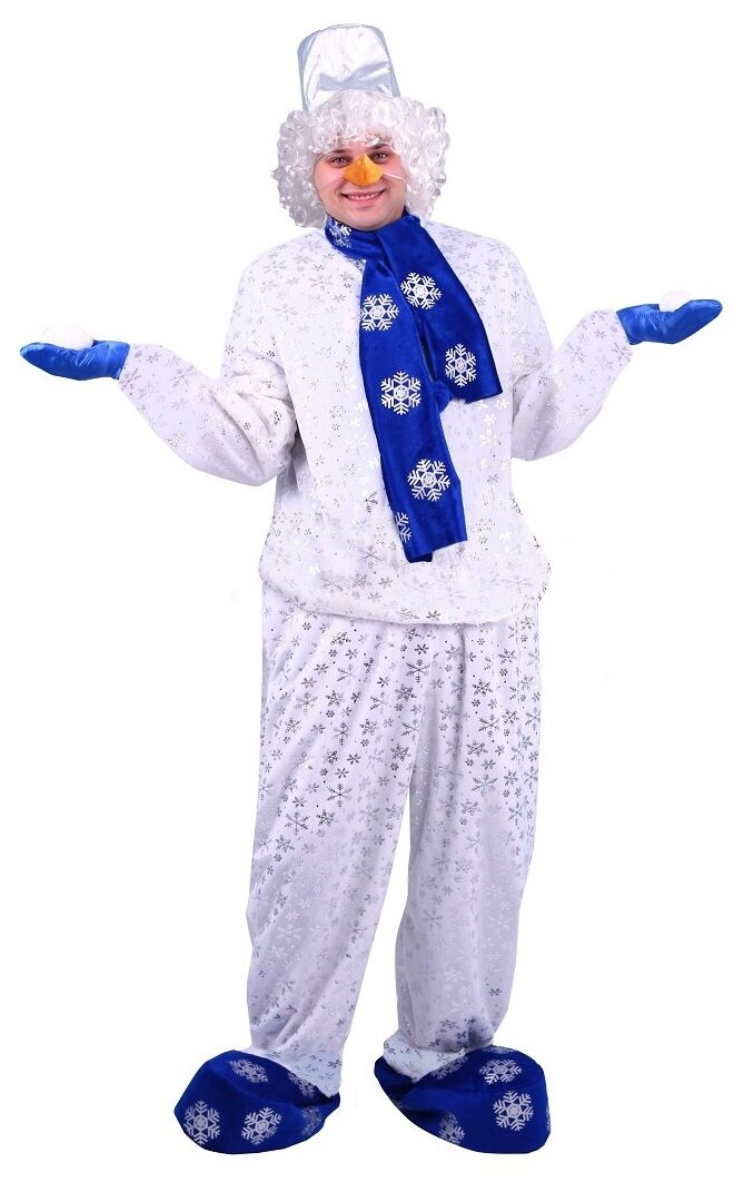Взрослый костюм Снеговик (52)