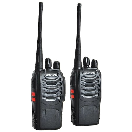 Набор раций BF-888S с дальностью связи до 6 километров 2 штуки 215500₽