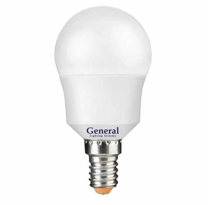 Лампа LED 15W E14 2700 шар General