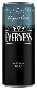 Эвервейс Блэк Роял 0,33л.*12шт. Evervess Напиток сильногазированный - фотография № 9