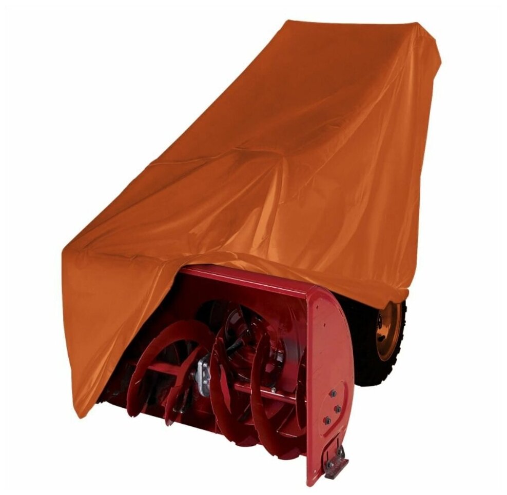 Чехол Cofra для снегоуборщика оранжевый с шириной ковша до 600 мм длина 1000 мм