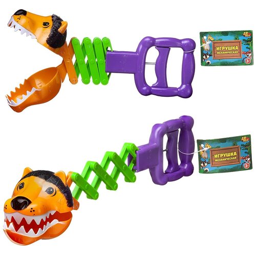 Игрушка ABtoys Зубастики Грозный тигр выдвижная 20 см PT-01677 460₽