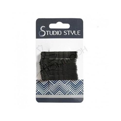 Studio Style невидимки (45921-4386), 20 шт. заколка невидимка для волос 20 шт металл черный 45921 4386